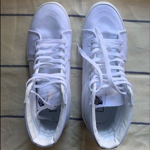 White high too vans
